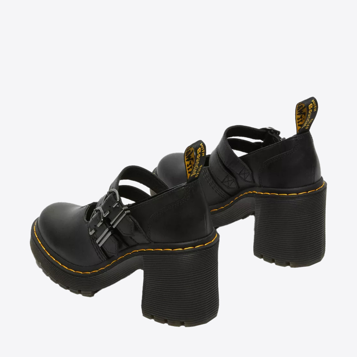 DR MARTENS Eviee Mary Jane Sendal Black - Image 6