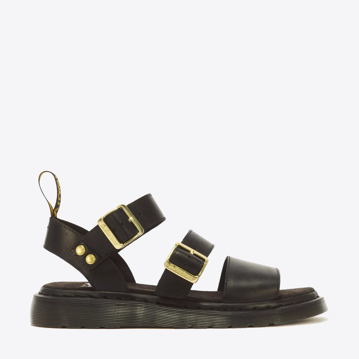 DR MARTENS Gryphon Strap Sandal Black Atlas - Image 0