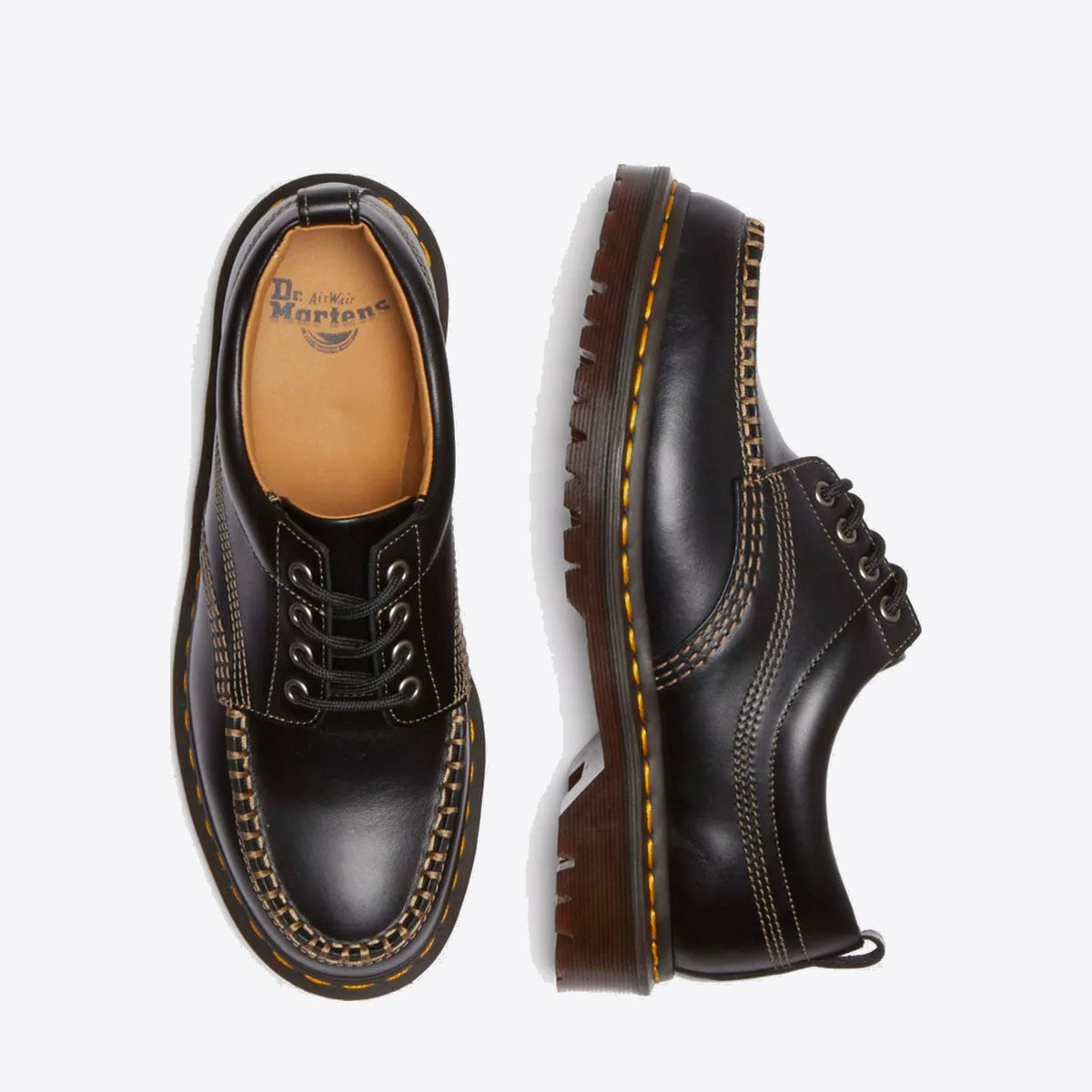 DR MARTENS Lowell Shoe Black Analine - Image 3