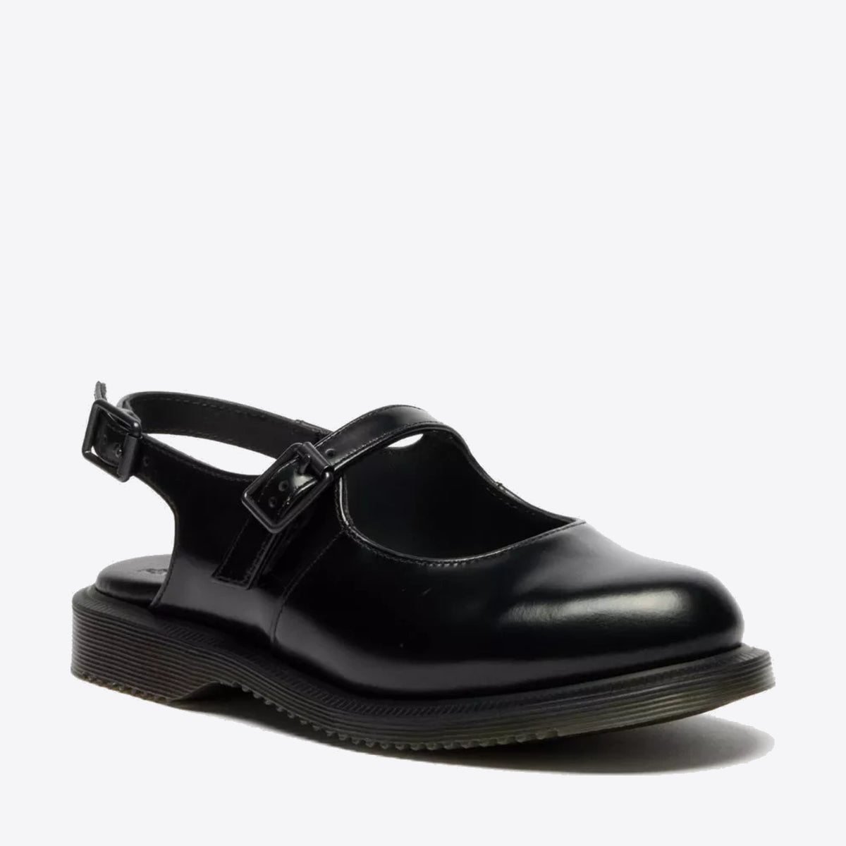DR MARTENS Madaline Mary Jane Black Polished Smooth - Image 0