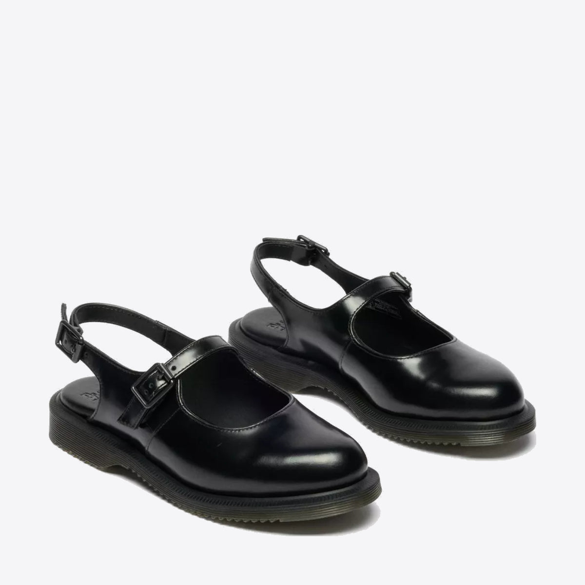 DR MARTENS Madaline Mary Jane Black Polished Smooth - Image 0