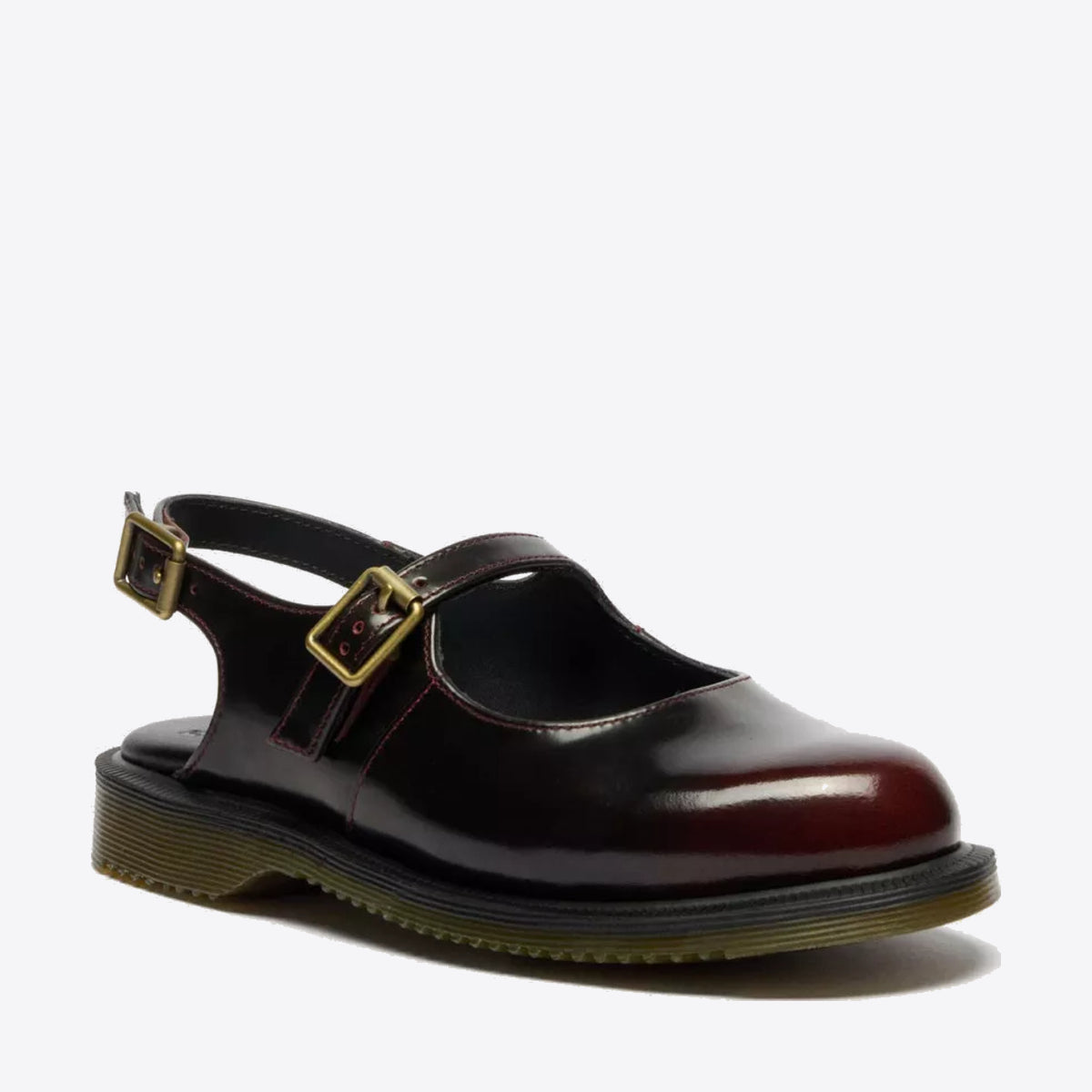DR MARTENS Madaline Mary Jane Cherry Red Arcadia - Image 0