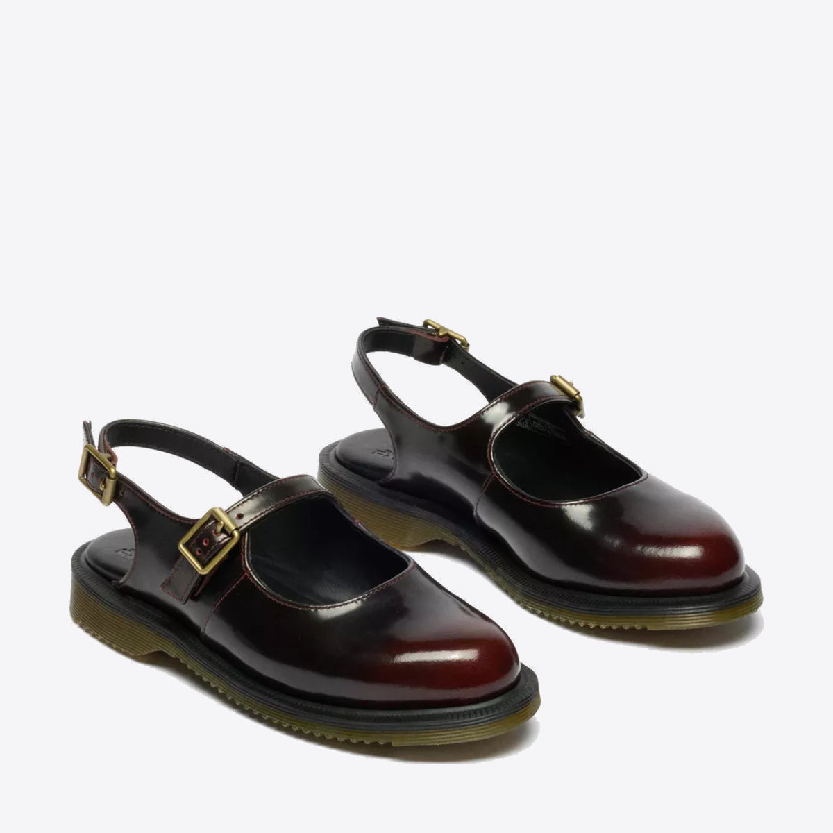 DR MARTENS Madaline Mary Jane Cherry Red Arcadia - Image 0