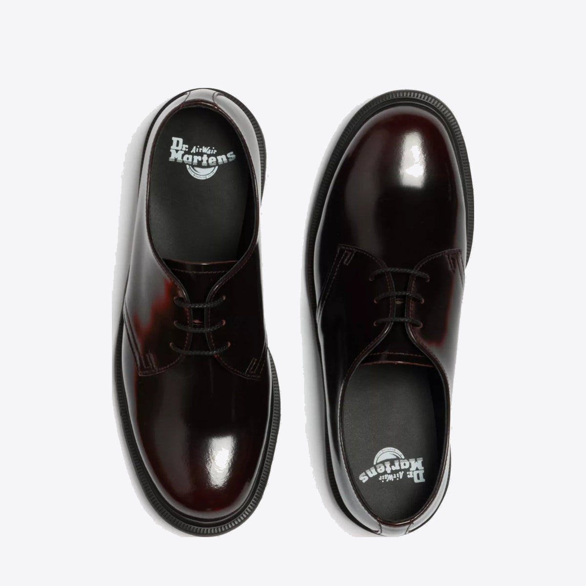 DR MARTENS Mayfare 3 Eye Shoe Cherry Red Arcadia - Image 0