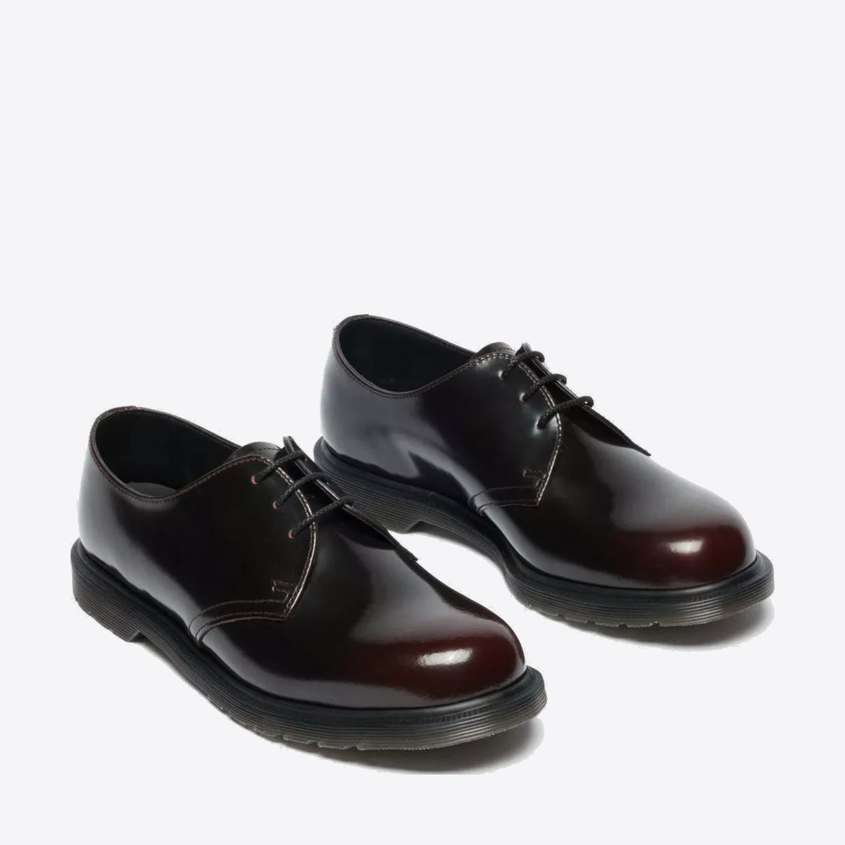 DR MARTENS Mayfare 3 Eye Shoe Cherry Red Arcadia - Image 0
