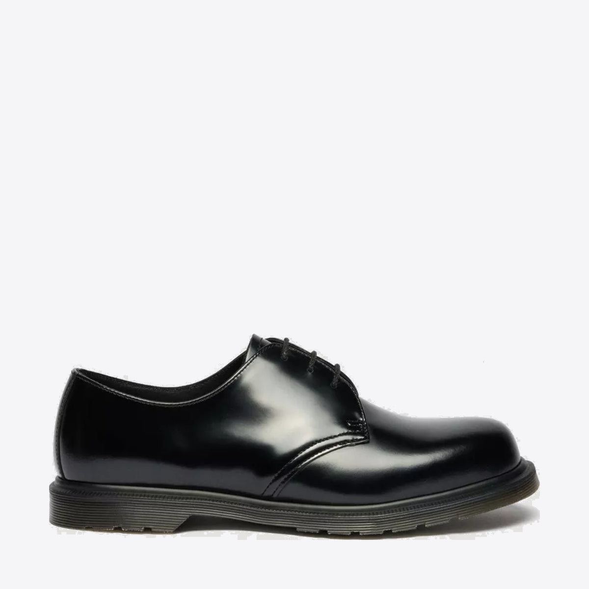 DR MARTENS Mayfare 3-Eye Shoe Smooth Black Polished - Image 0