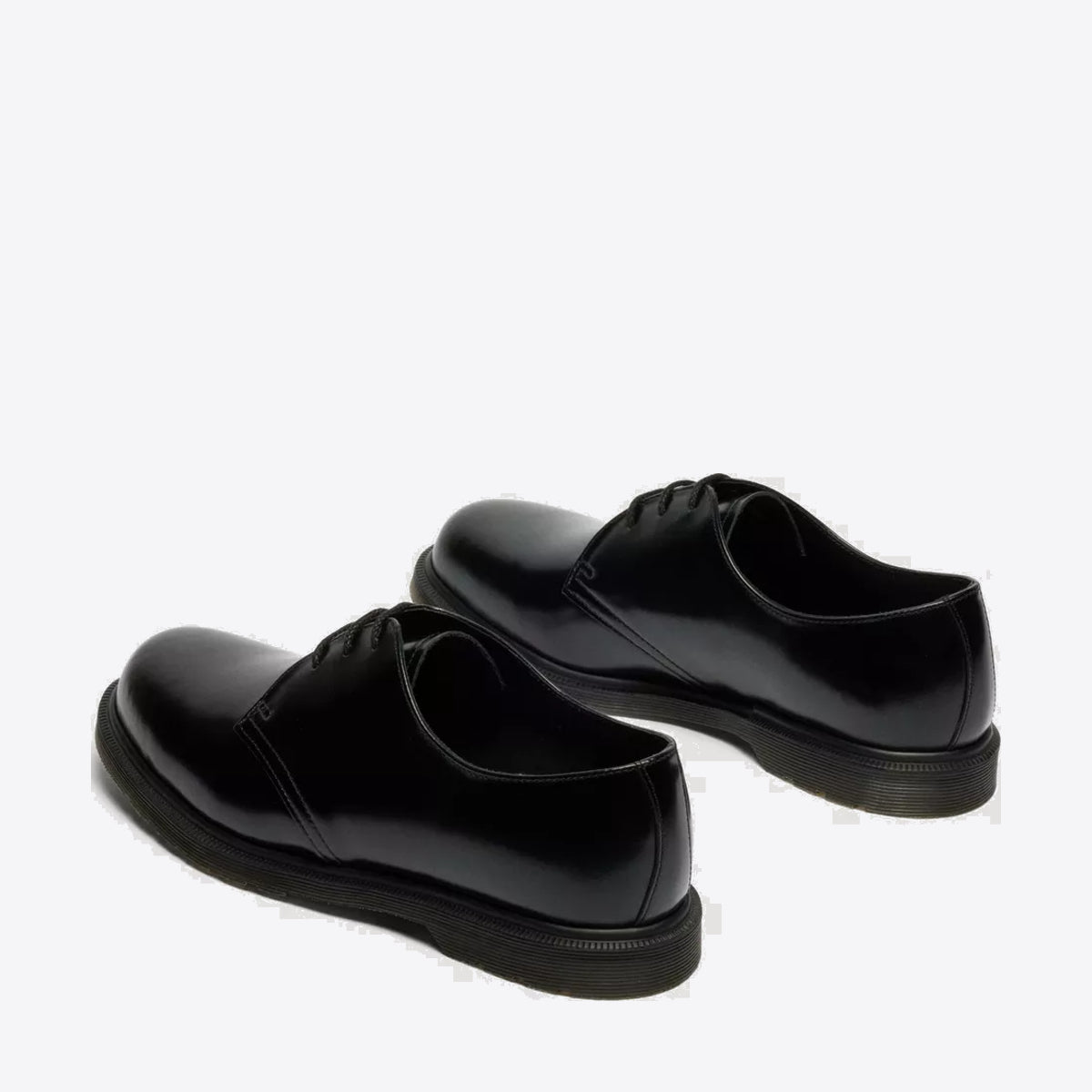 DR MARTENS Mayfare 3-Eye Shoe Smooth Black Polished - Image 0
