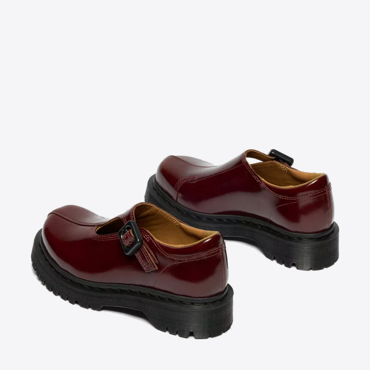 DR MARTENS Rejana Mary Jane Cherry Red Laquered Leather - Image 0