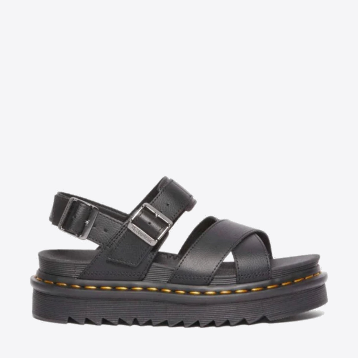 DR MARTENS Voss II Cross Strap Sandal Black Athena - Image 1