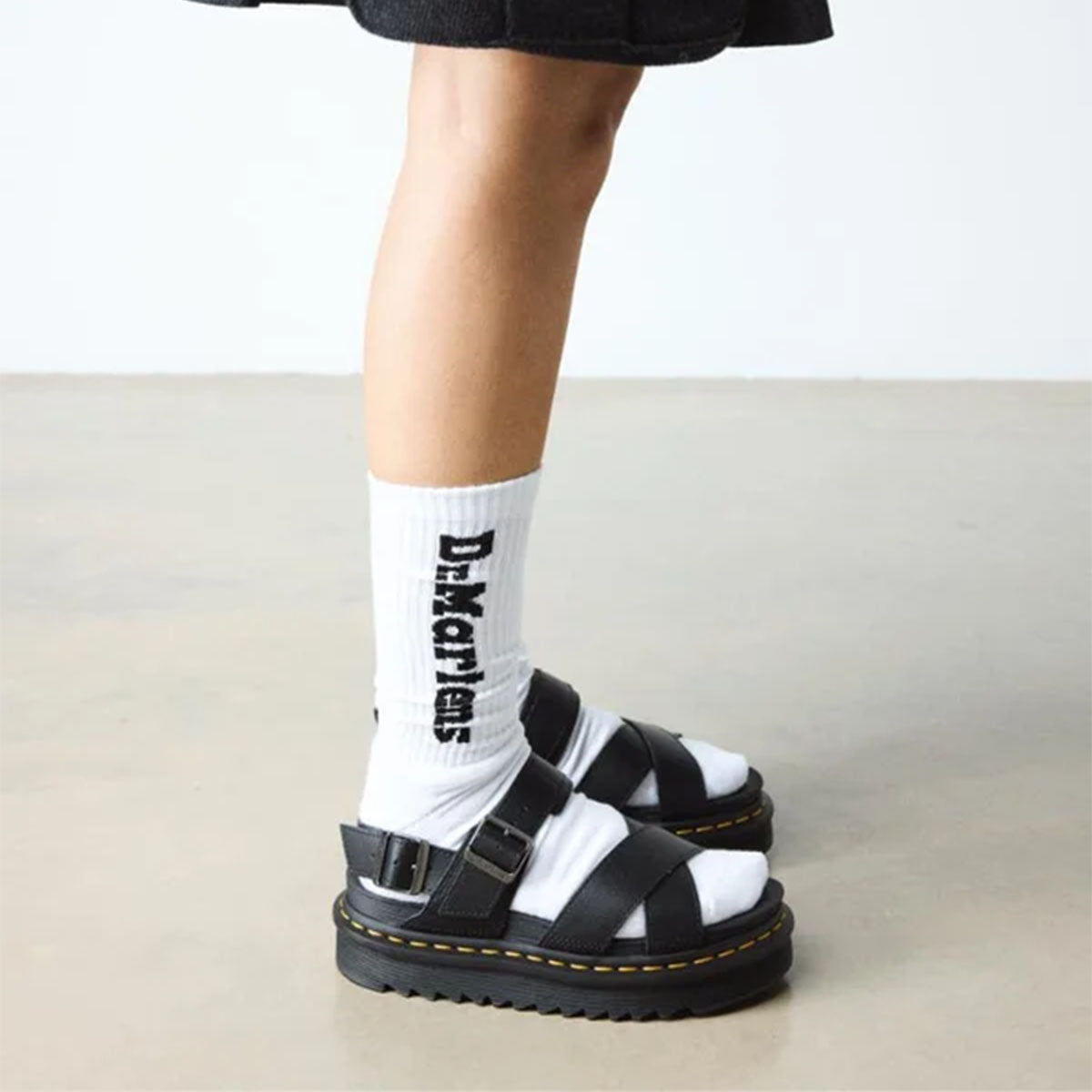 DR MARTENS Voss II Cross Strap Sandal Black Athena - Image 6