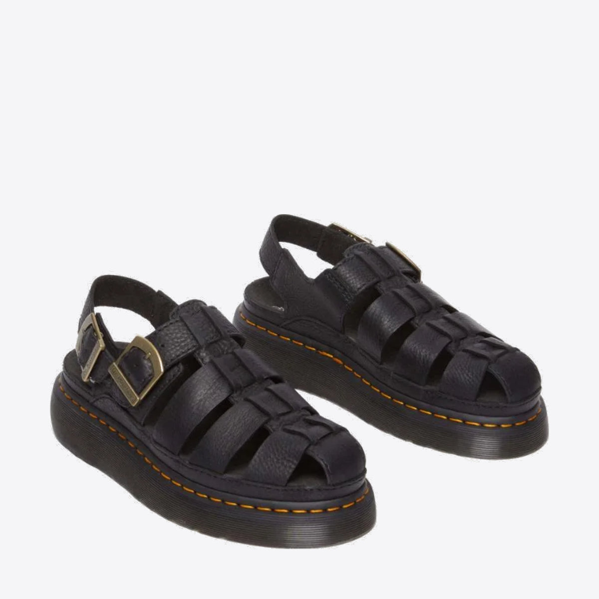 Martens Sandals Brown Dr Martens Castillo Castillo Leather