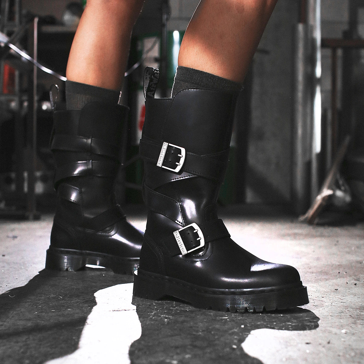 Anistone Strap High Boot