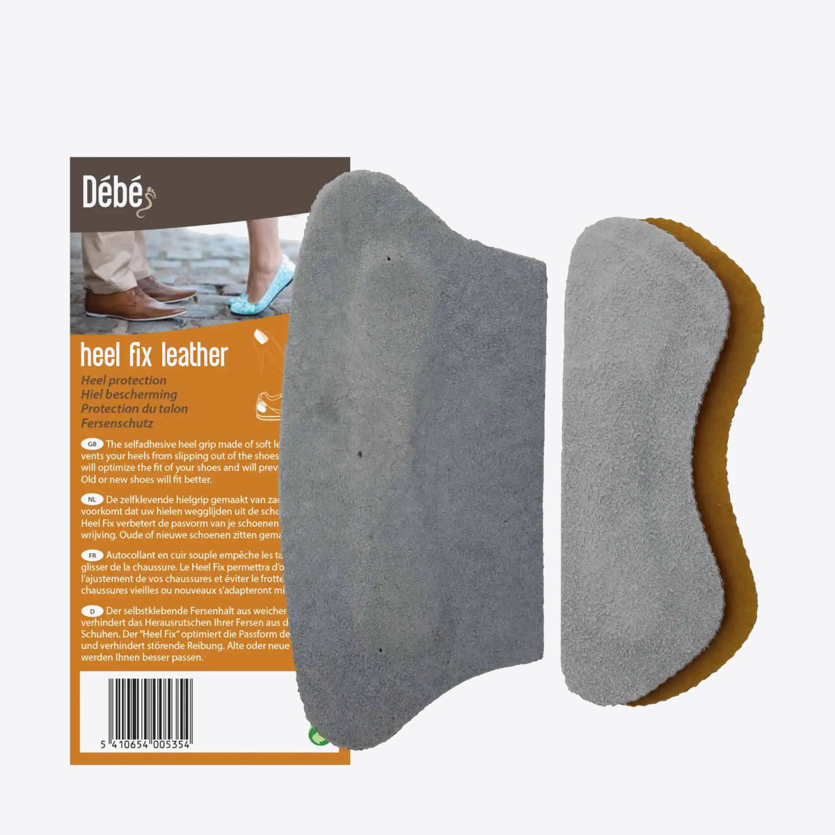 FOOTCOM Debe Heelfix Heelgrip Grey - Image 0