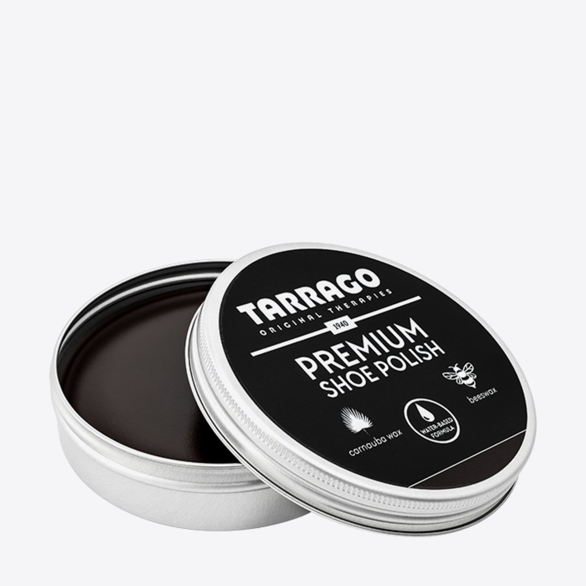 FOOTCOM Tarrago Premium Shoe Polish 50ml Dark Brown - Image 0