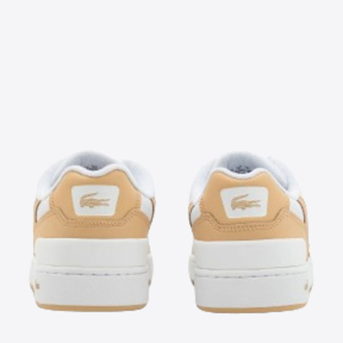 LACOSTE T-Clip 124 White/Light Brown - Image 6