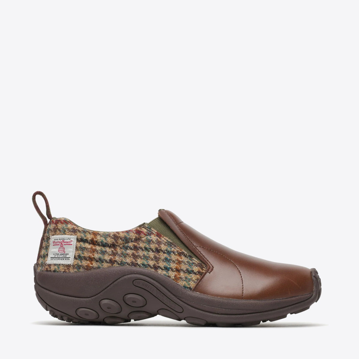 MERRELL Jungle Moc x Harris Tweed Men Dark Walnut - Image 0