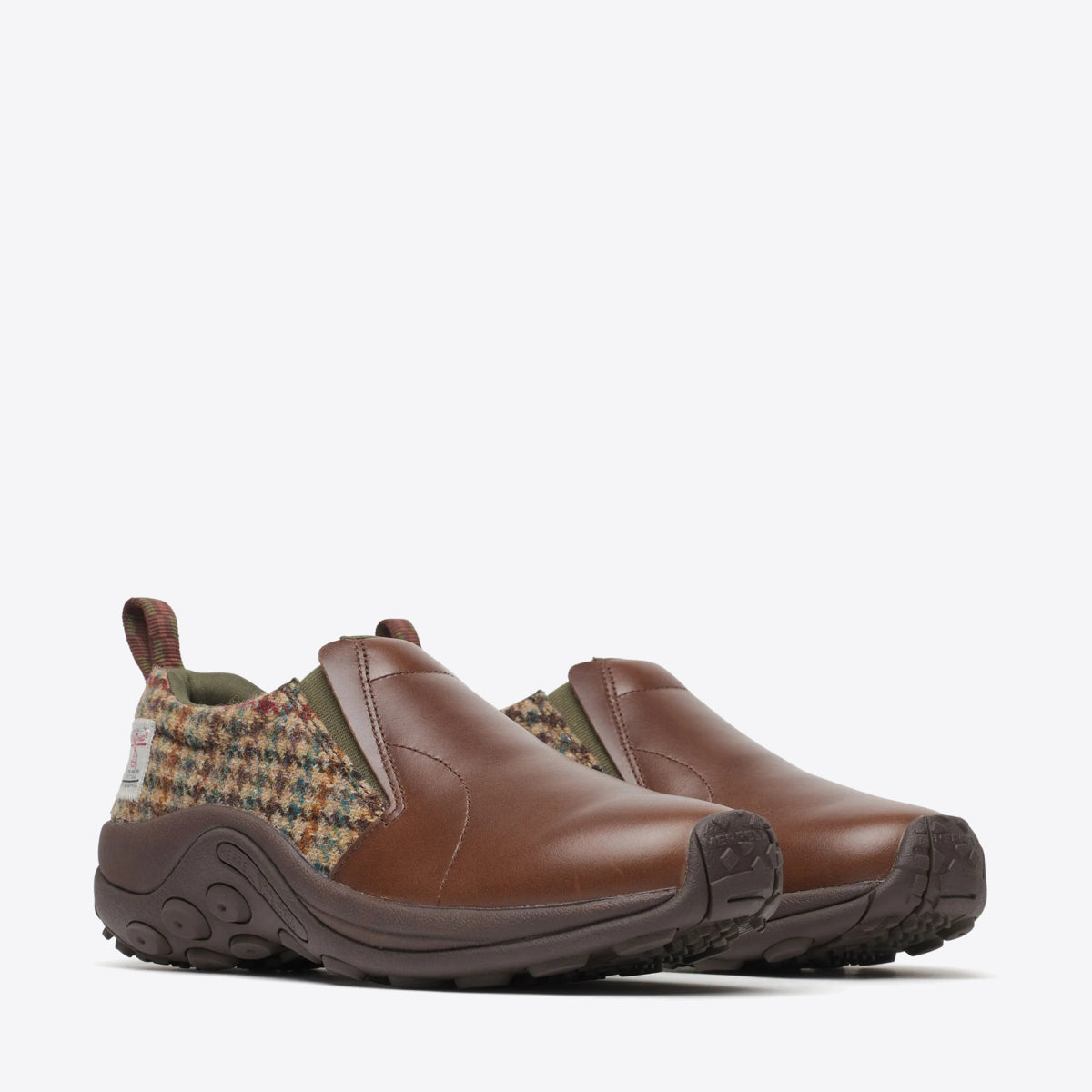 MERRELL Jungle Moc x Harris Tweed Men Dark Walnut - Image 0