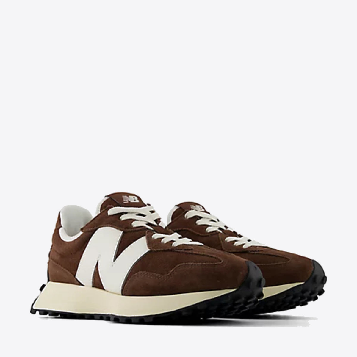 NEW BALANCE 327 Sneaker Womens Pumpernickle/Sea Salt - Image 0