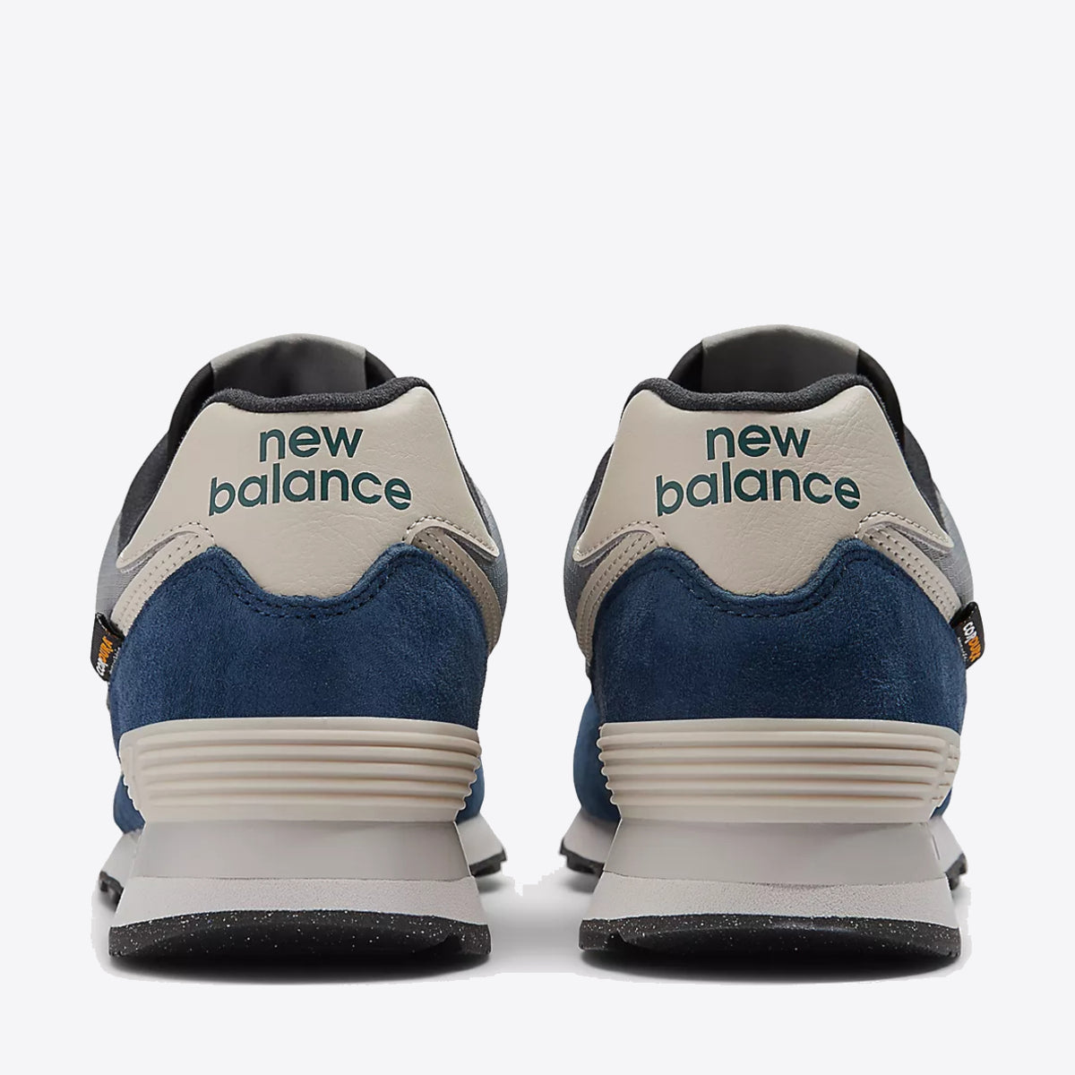 NEW BALANCE 574 Sneaker Navy/Slate Grey/New Spruce - Image 6