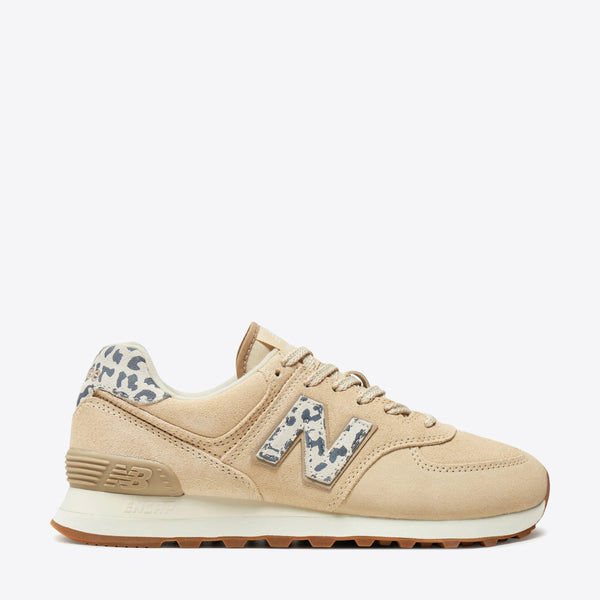 New balance 574 polished nubuck outlet