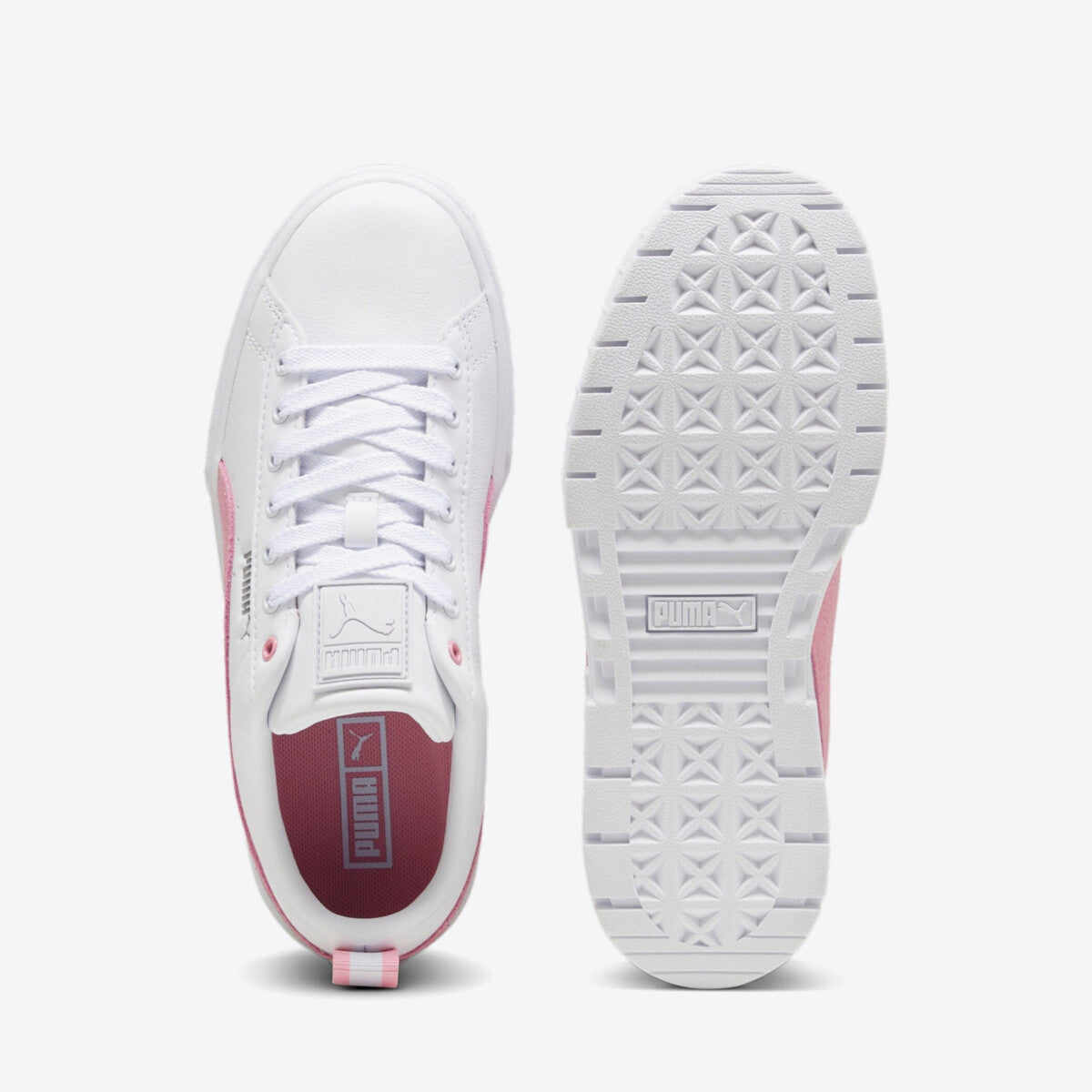 Buy PUMA Mayze Leather Womens - White/Mauved Out | Online Buy PUMA Mayze Leather Womens - White/Mauved Out | Online
