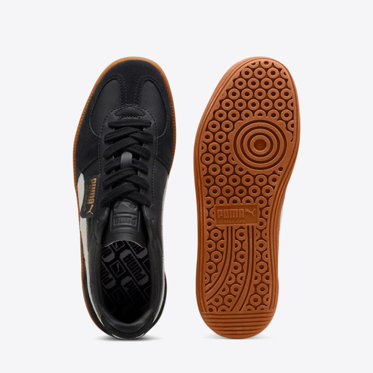 Buy PUMA Palermo Black/Feather Grey/Gum Online Pat Menzies