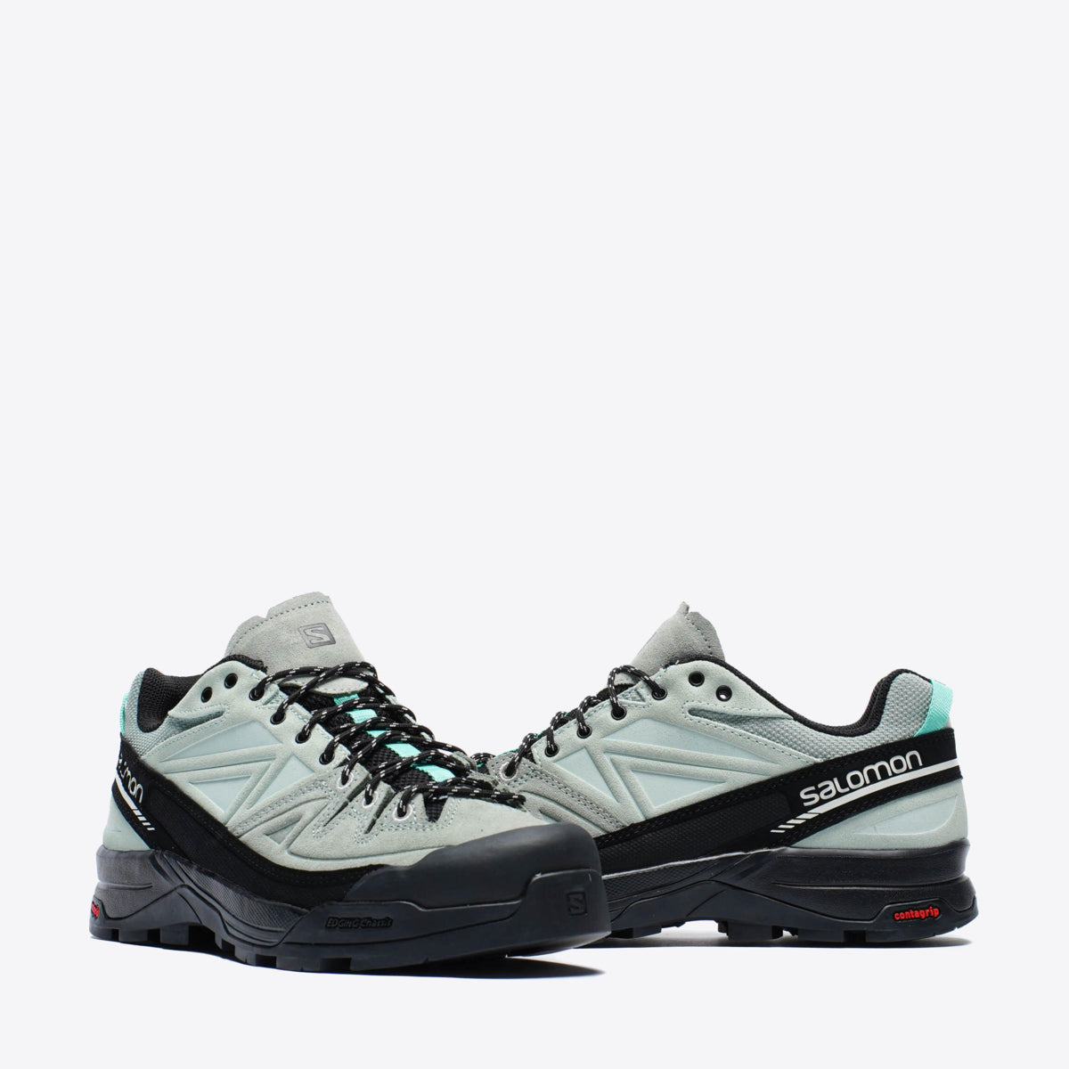 SALOMON X-ALP LTR Black/Green Milieu/Bay - Image 0
