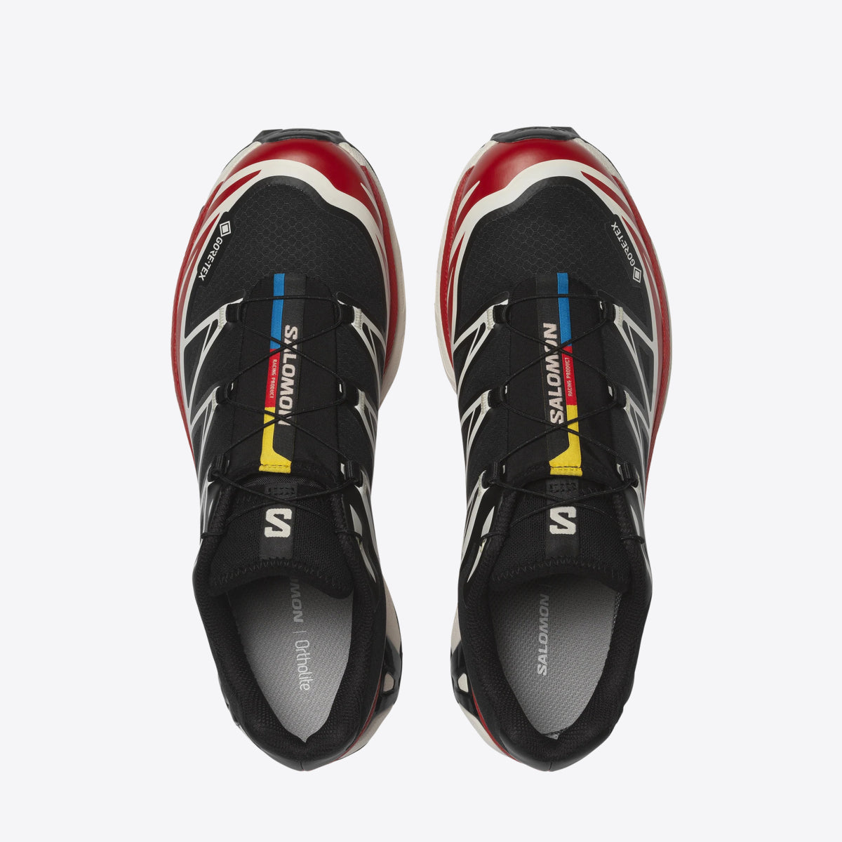 SALOMON XT-6 Gore-Tex Black/Flame Scarlet/Vanilla Ice - Image 0