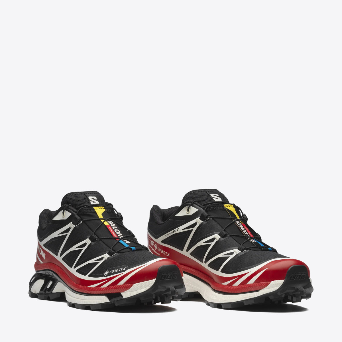 SALOMON XT-6 Gore-Tex Black/Flame Scarlet/Vanilla Ice - Image 0