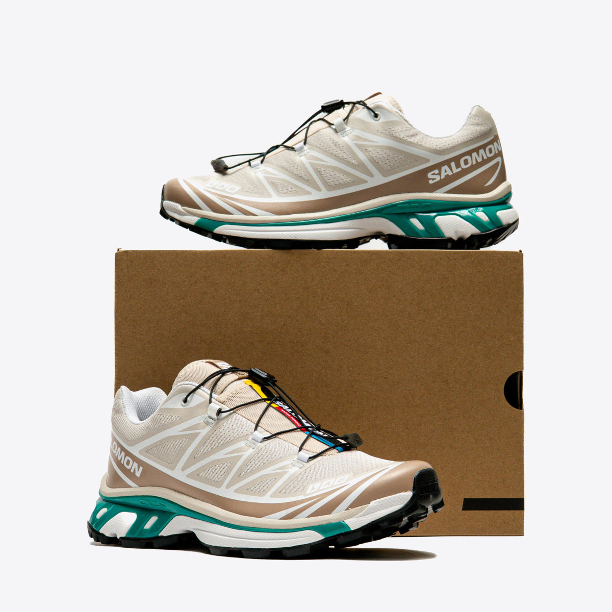 SALOMON XT-6 Rainy Day/Chinchilla/Dynasty Green - Image 0