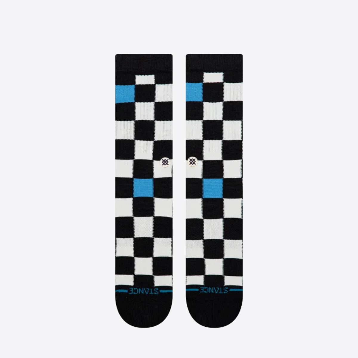 STANCE Chef Check Crew Black - Image 0