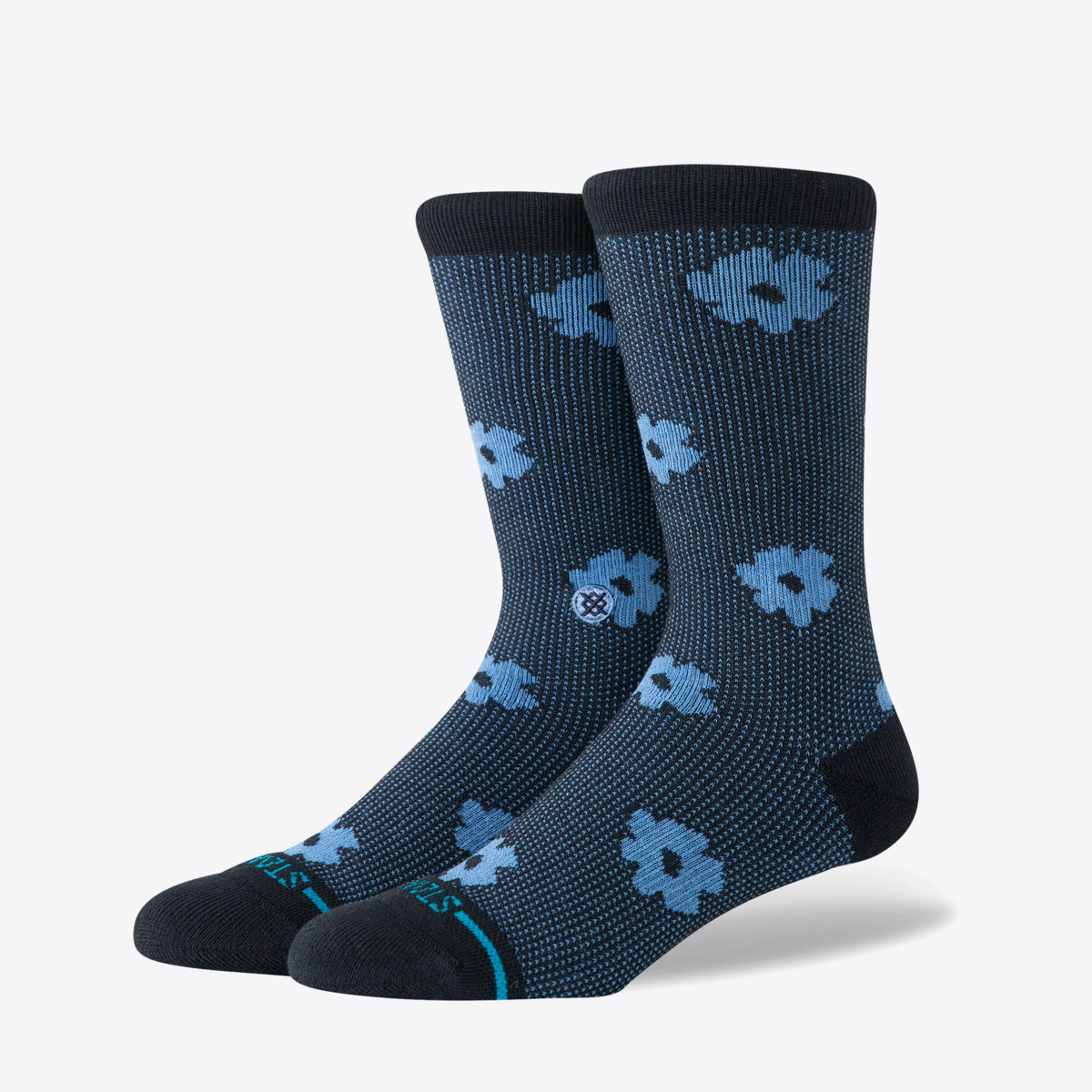 STANCE Digital Daisy Crew Black - Image 0