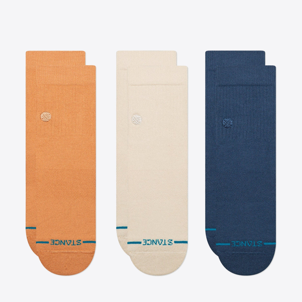 STANCE Icon Quarter 3 Pack Mango - Image 0