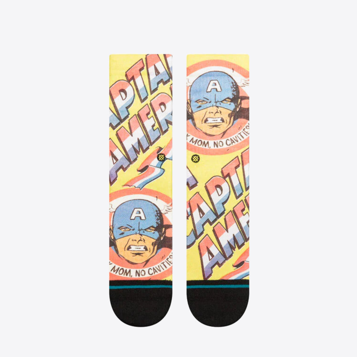 STANCE No Cavities Kids Sock Yellow - Image 2