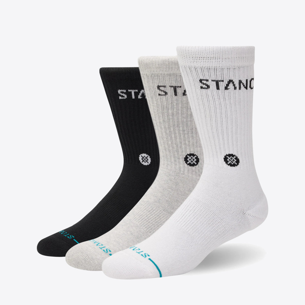 STANCE Origin 3 Pack Crew Multi - Image 0