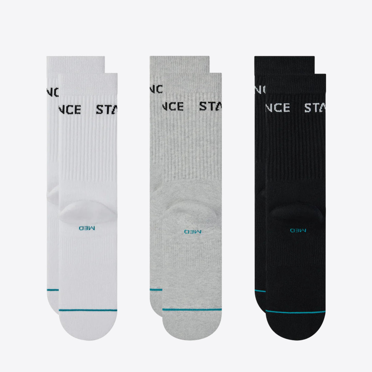 STANCE Origin 3 Pack Crew Multi - Image 0