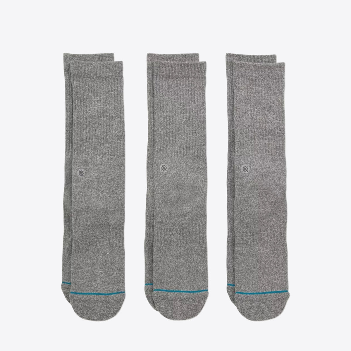 STANCE Stance Icon 3 Pack Heather Grey - Image 0