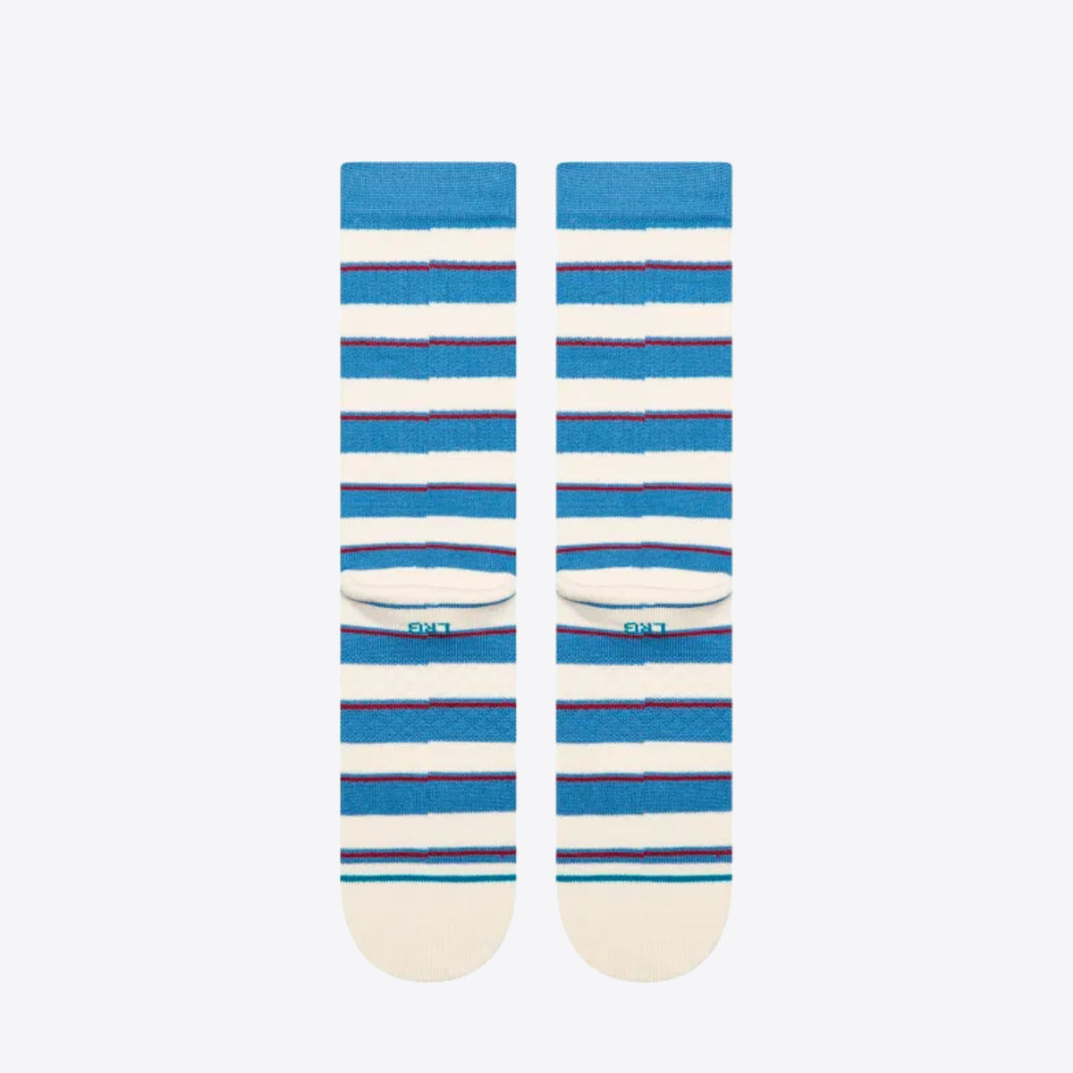 STANCE Striped It Crew Capri Blue - Image 0