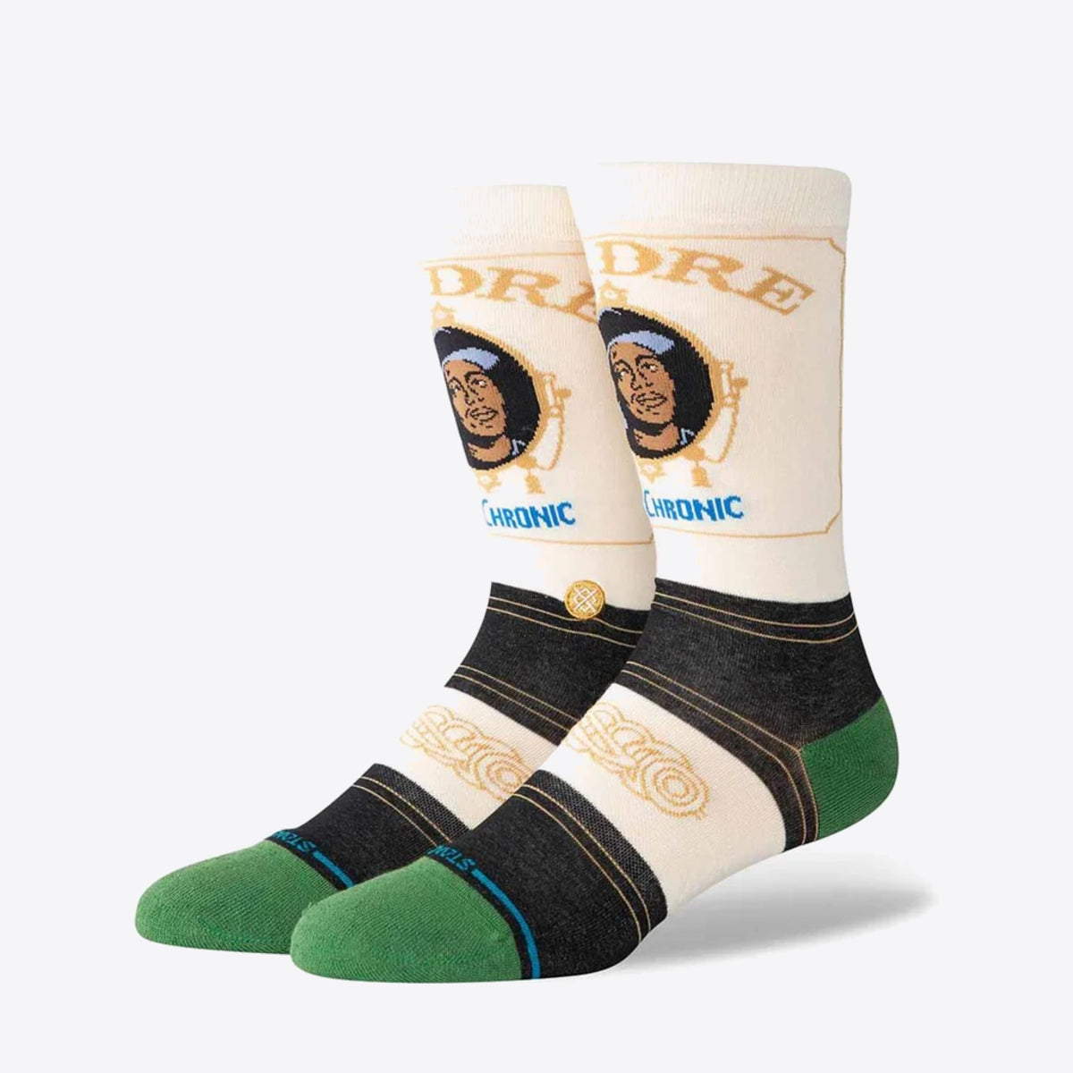 STANCE The Chronic Crew Cream/Black - Image 0