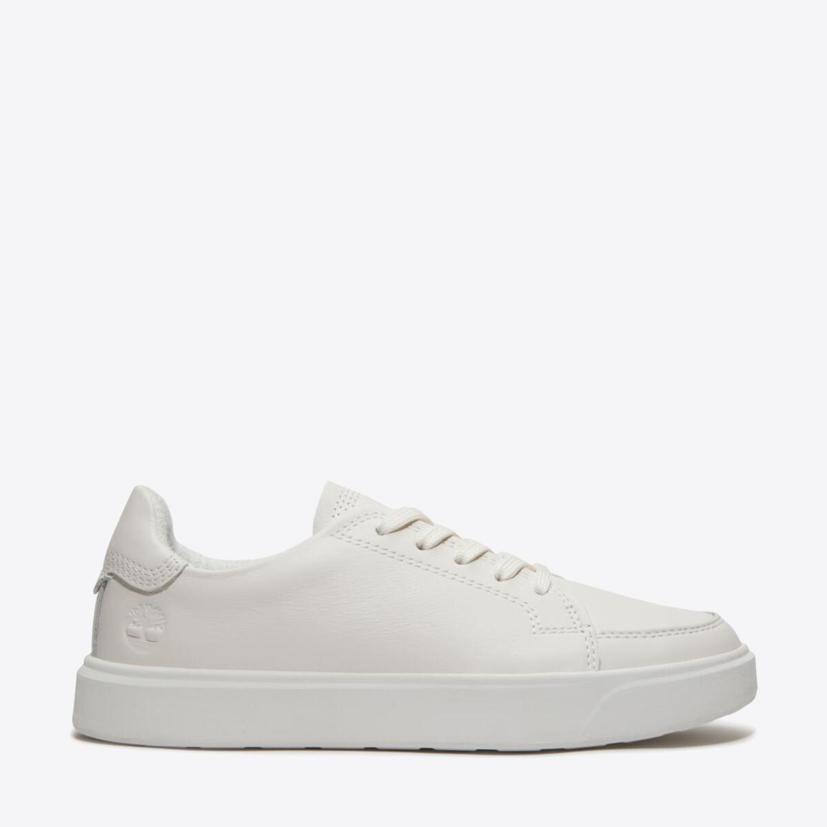 TIMBERLAND Womens Emerson Street Low White Full Grain - Image 0