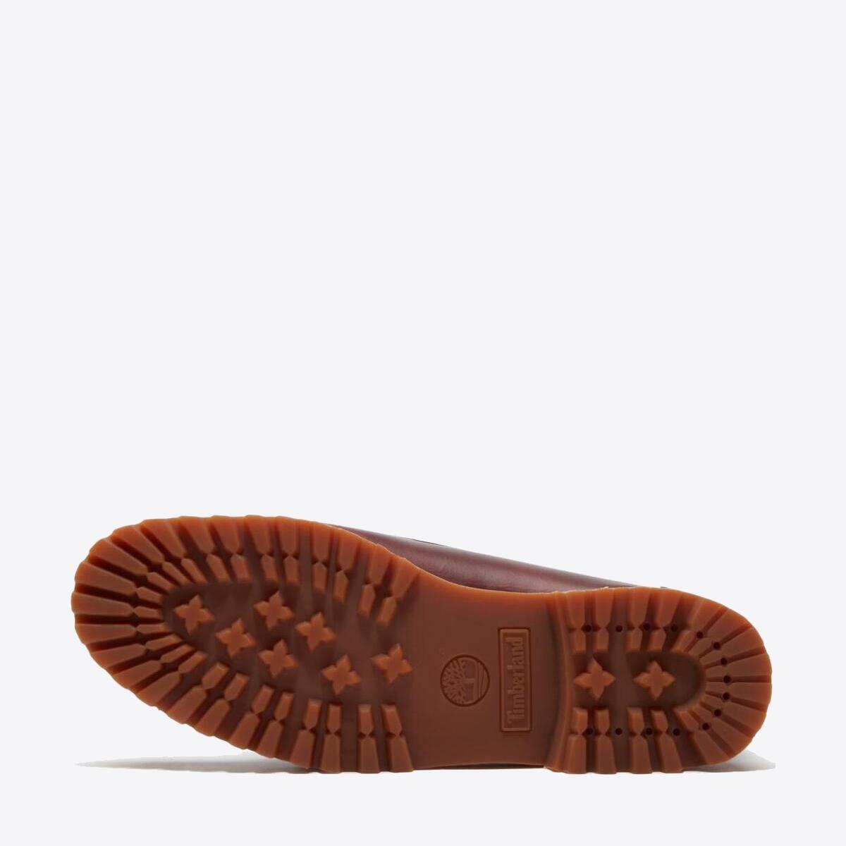TIMBERLAND Mens Authentic Loafer Burgundy Full Grain - Image 4