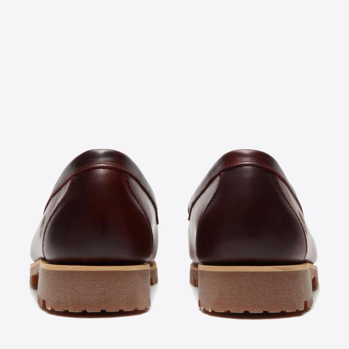 TIMBERLAND Mens Authentic Loafer Burgundy Full Grain - Image 5