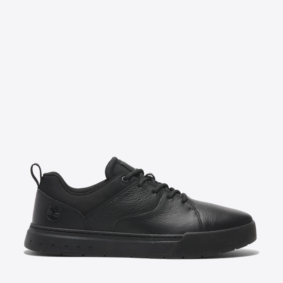 TIMBERLAND Mens Maple Grove Low Black Full Grain - Image 1