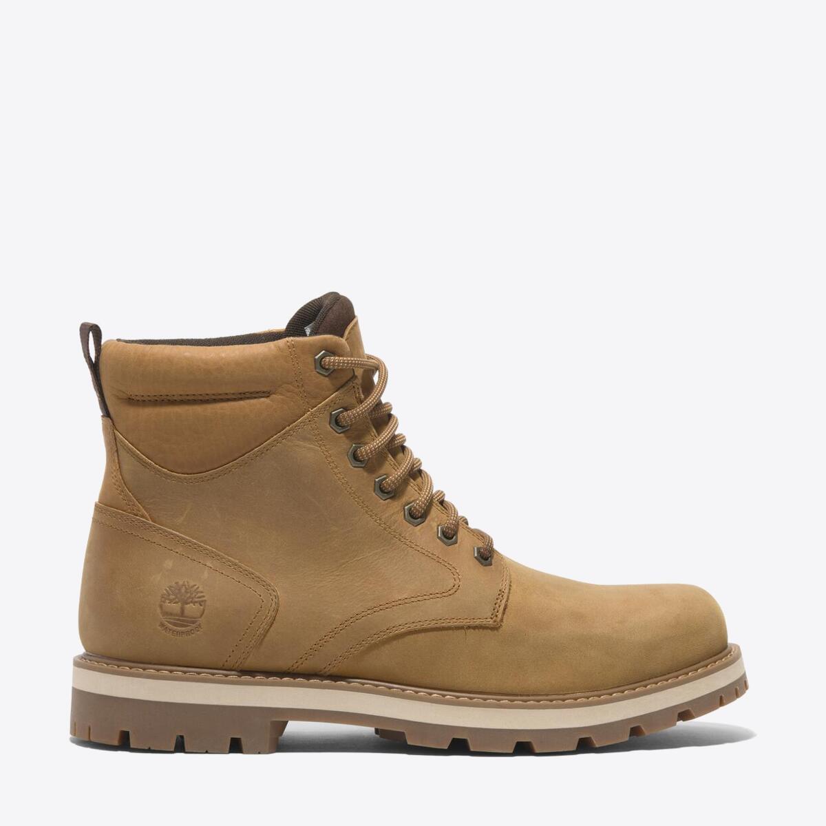 TIMBERLAND Mens Britton Road Waterproof Boot Wheat Full Grain - Image 1