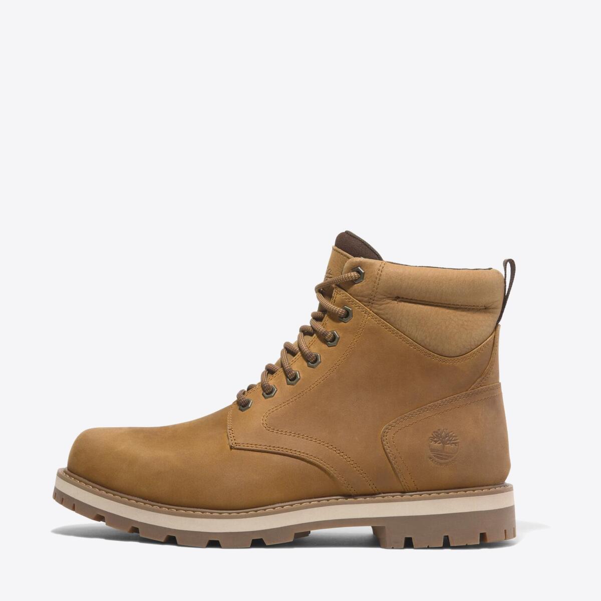 TIMBERLAND Mens Britton Road Waterproof Boot Wheat Full Grain - Image 7