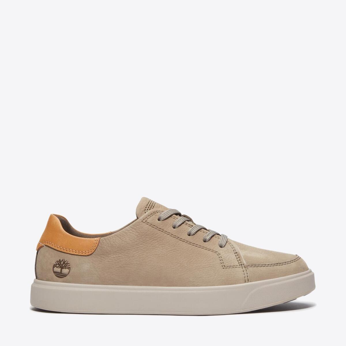 TIMBERLAND Mens Emerson Street Low Medium Grey Nubuck - Image 1