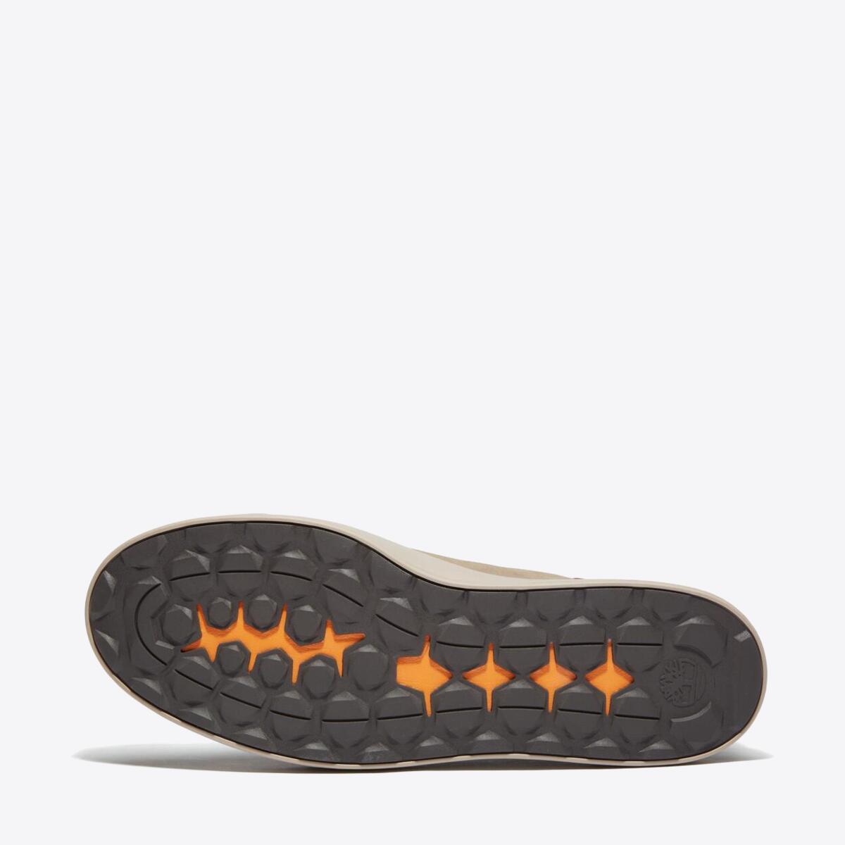 TIMBERLAND Mens Emerson Street Low Medium Grey Nubuck - Image 3