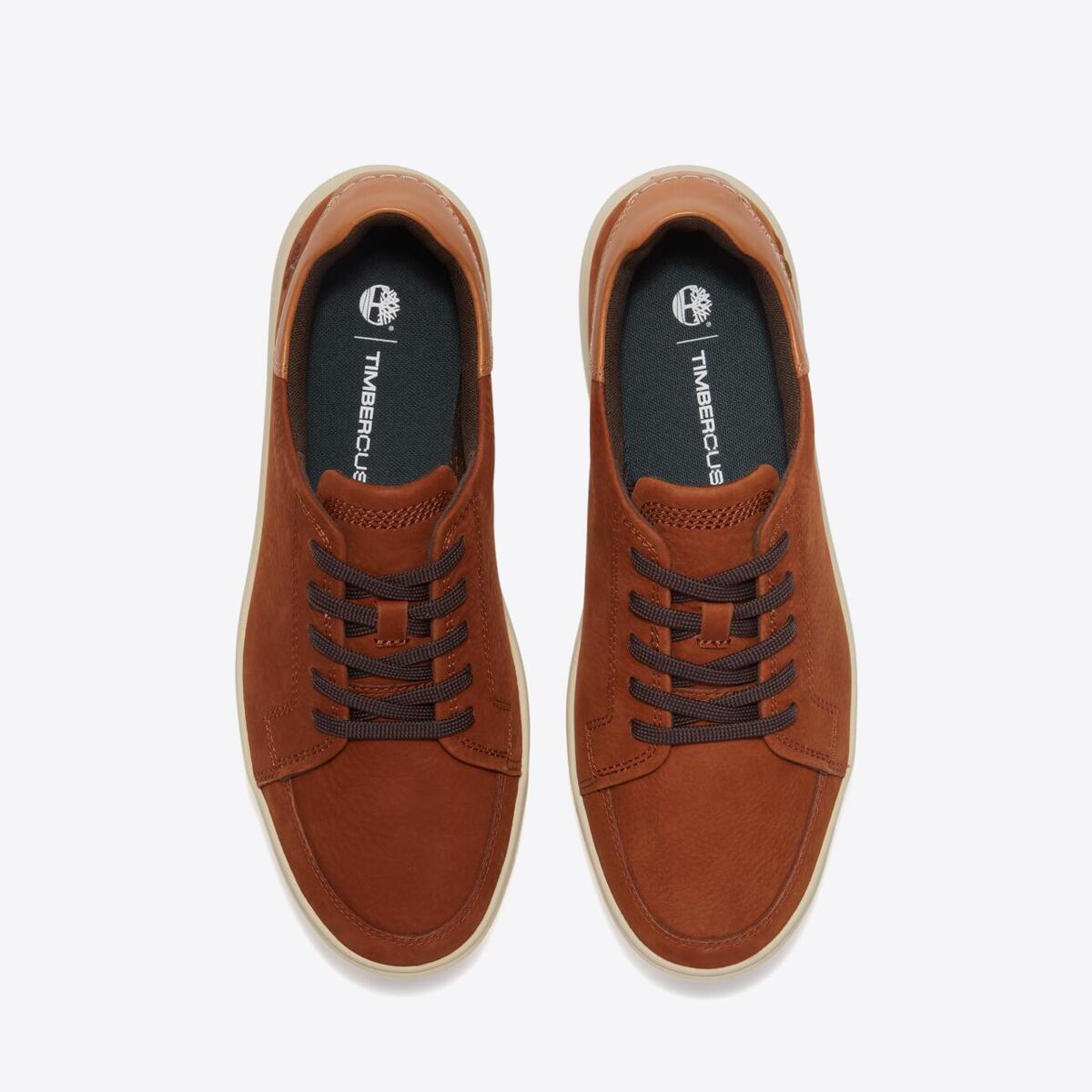 TIMBERLAND Mens Emerson Street Low Rust Nubuck - Image 0