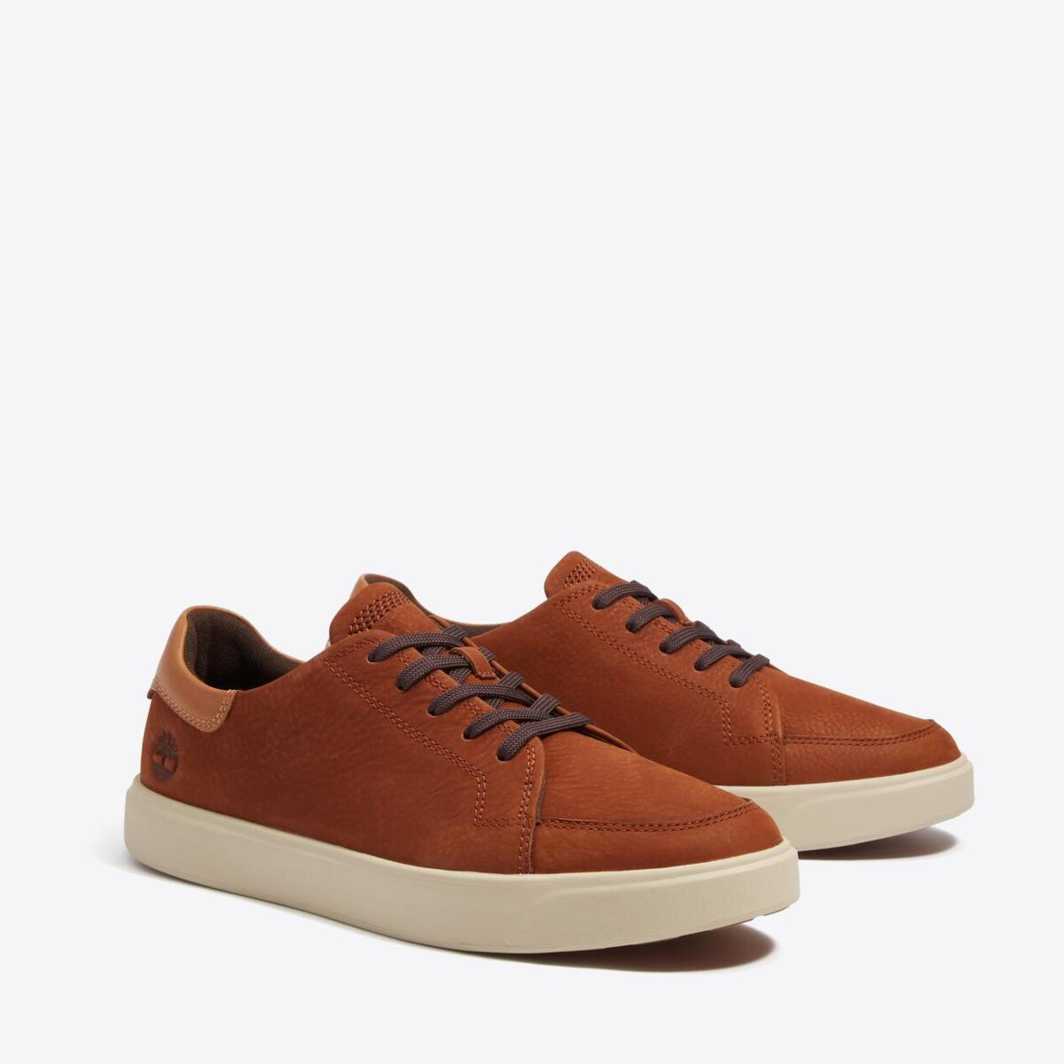 TIMBERLAND Mens Emerson Street Low Rust Nubuck - Image 0