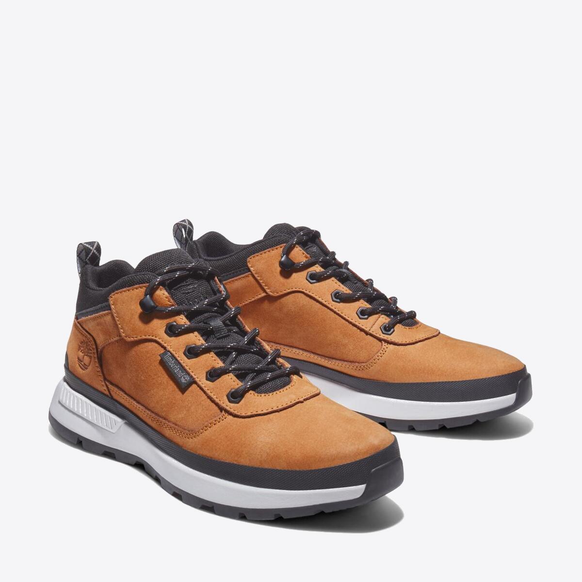TIMBERLAND Mens Field Trekker Low Wheat Nubuck - Image 2